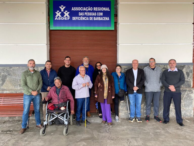Deputado Lucas Lasmar visita Barbacena e reforça apoio a projetos sociais e à inclusão